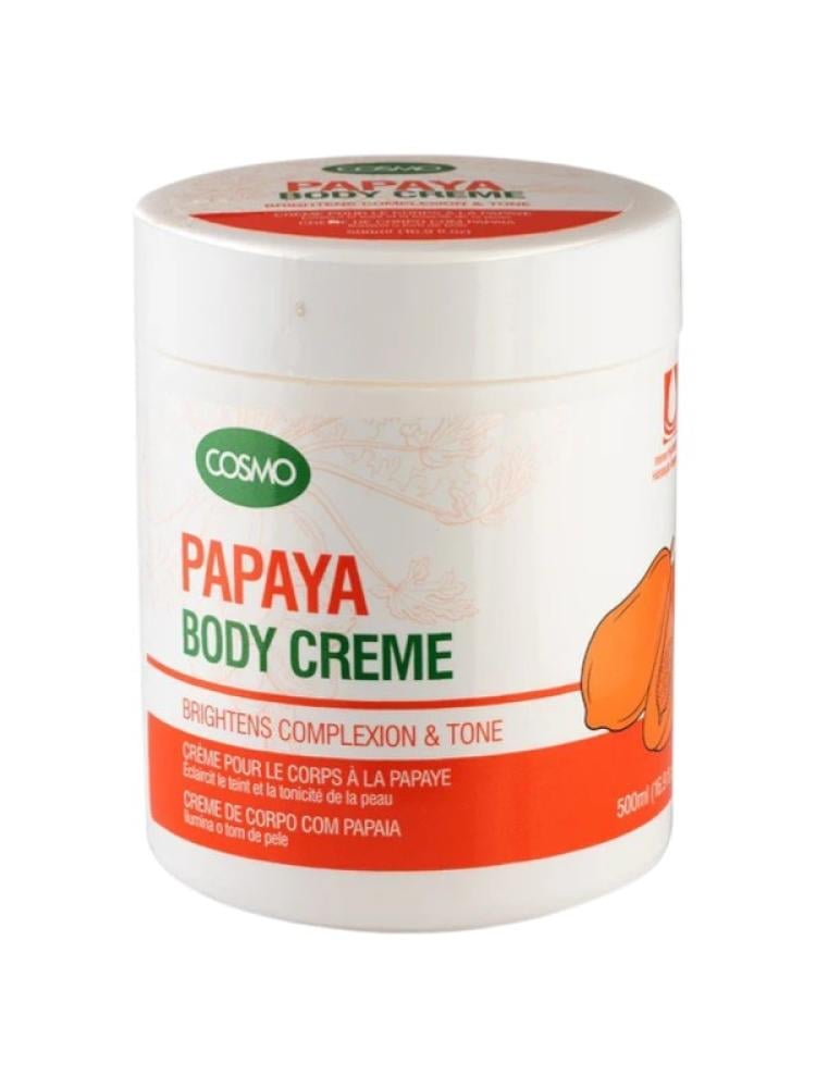 Cosmo Papaya Moisturizing and Brightening Body Cream - 500 ml