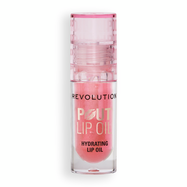 Best Hydrating Lip Oil Pink Shimmer Argan Coconut Formula Revolution 5ml