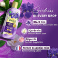Best Moisturizing Body Wash for Winter Black Iris Fragrance Vatika 500ml