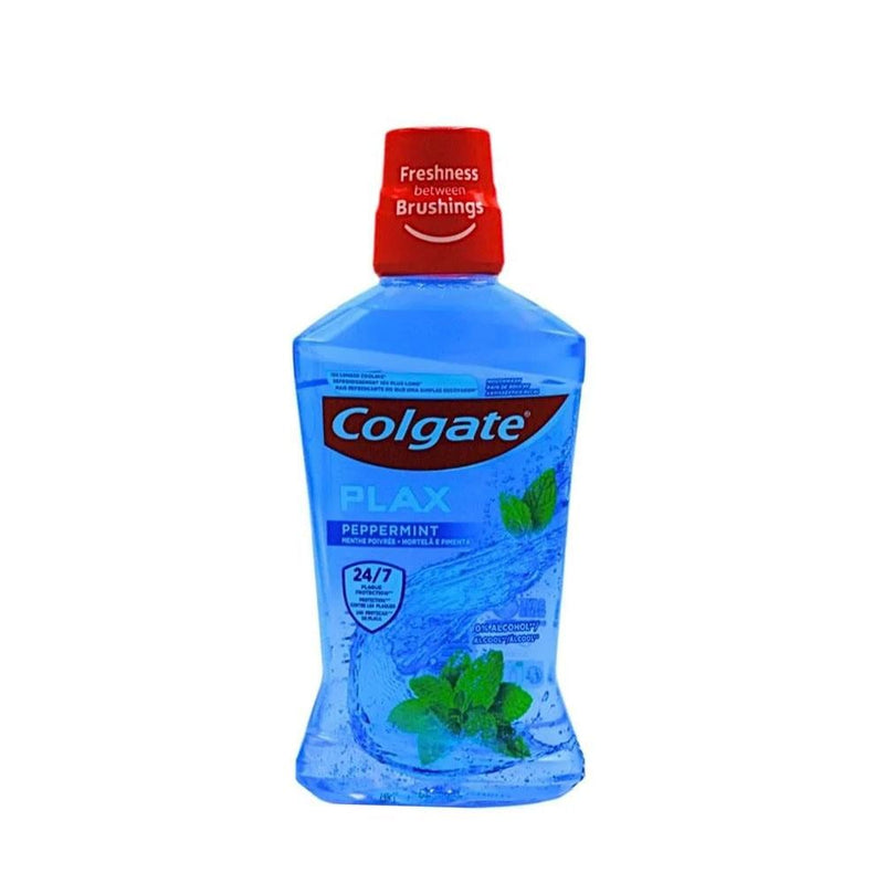 Best Listerine Mouthwash Peppermint Plaque Protection Colgate 500ml