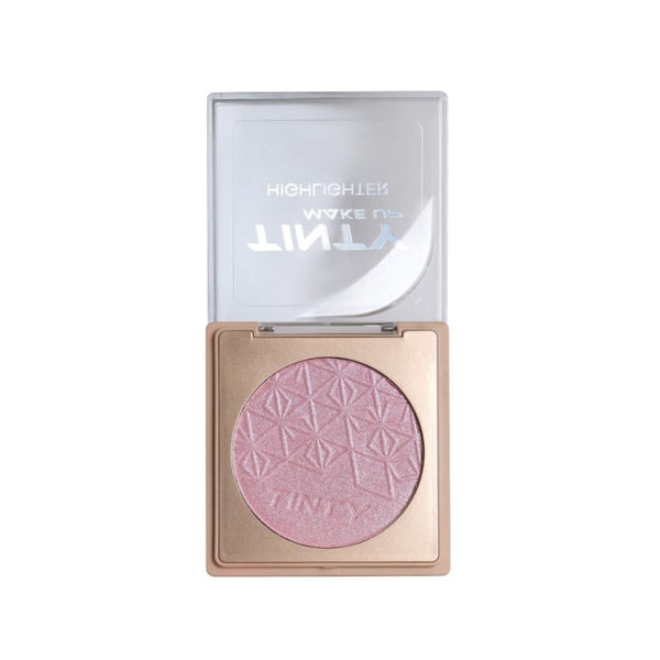 Tinty Powder Highlighter L01 Velvet Finish Face and Cheek Glow