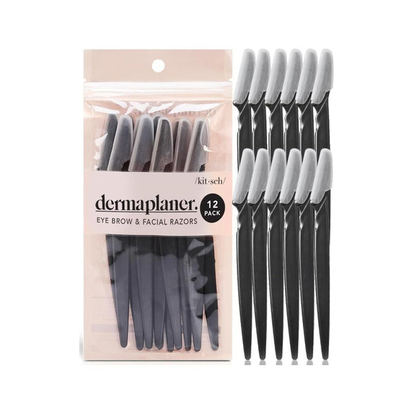 Dermaplane Blades Professional Exfoliation Refill Pack Kitsch 12 Pieces