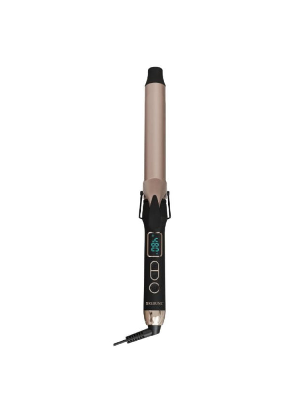 Rebune Digital Hair Straightener RE-2190 Ceramic Curling Iron 32 mm Black 95-110W