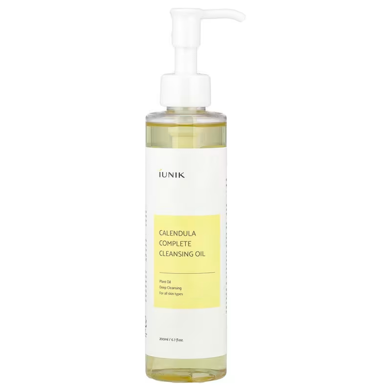 iUNIK Cleansing Oil Calendula Complete Makeup Remover Gentle Formula 200ml
