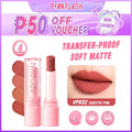 Pink Flash Matte Lipstick - 12-Hour Smudge-Proof Waterproof