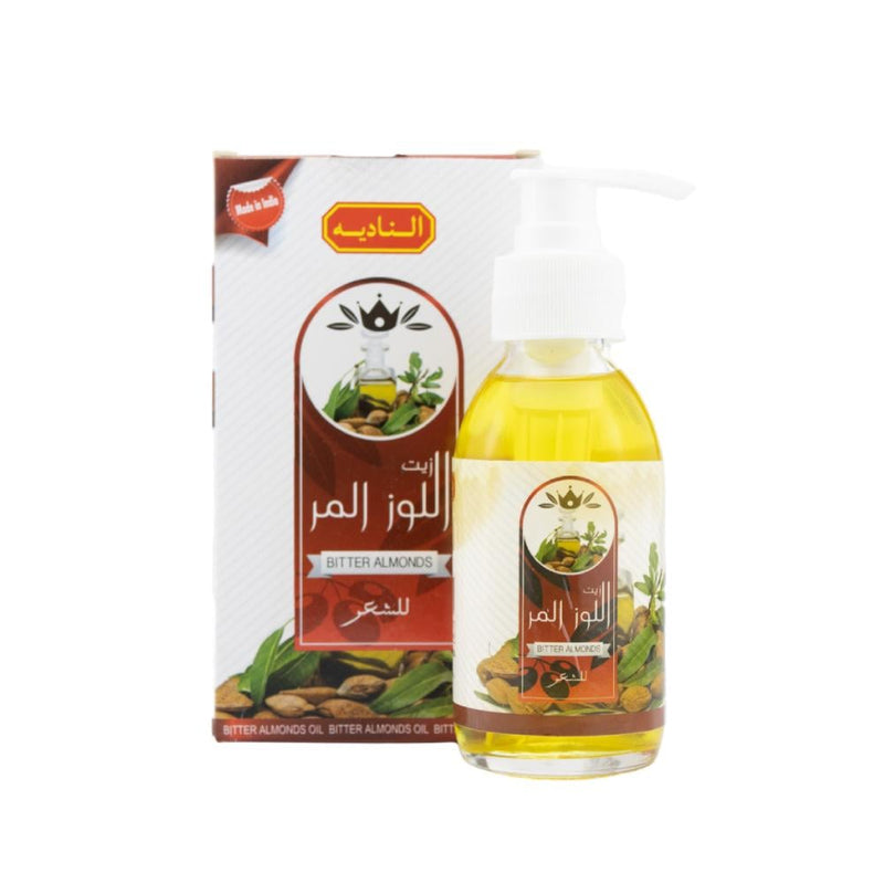 Bitter Almond Oil Hair and Body Nourishing Natural Al Nadia 125ml