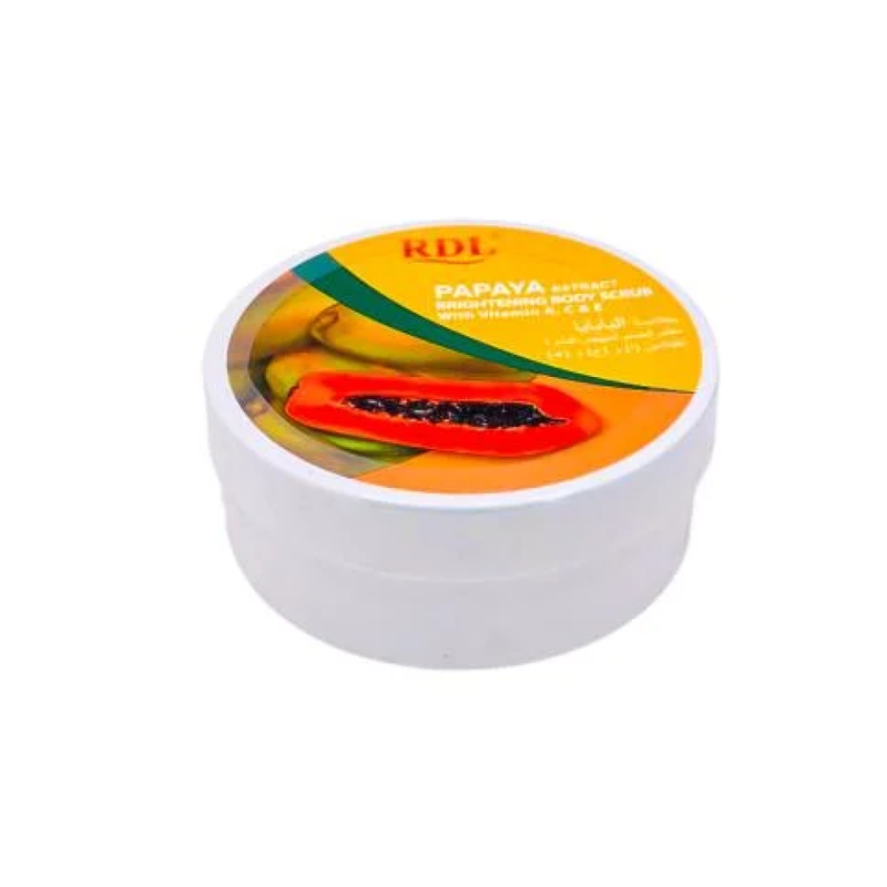 RDL Papaya Brightening Body Scrub with Vitamins A C E 250g