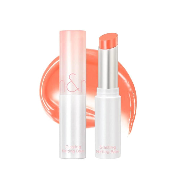 Rom&nd Glasting Melting Lip Balm 08 Coralia Tinted Vegan Glossy Balm