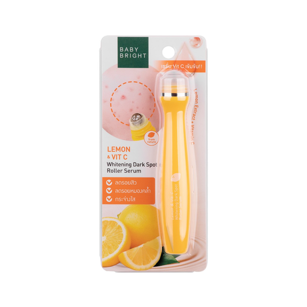 Baby Bright Lemon & Vitamin C Dark Spot brightening Roll-On Serum 15g