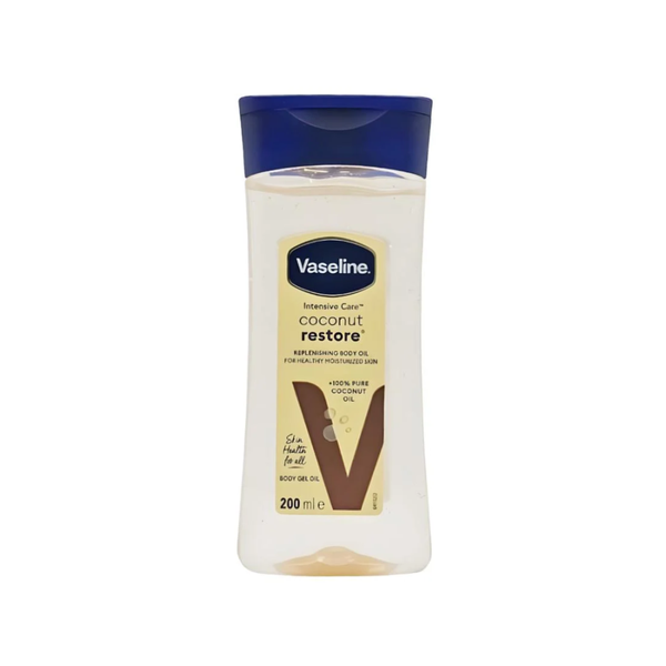 Vaseline Intensive Care Coconut Body Oil, Moisturizing, 200ml