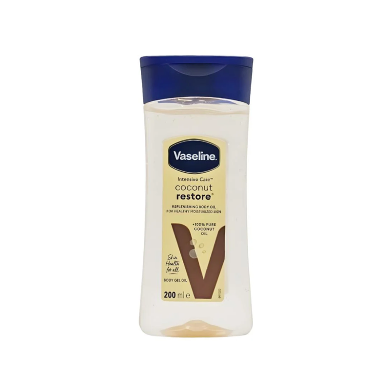 Vaseline Intensive Care Coconut Body Oil, Moisturizing, 200ml