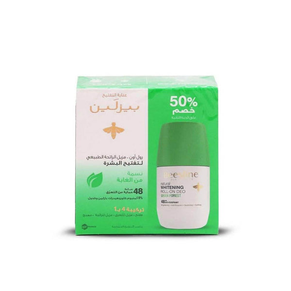 Roll-On Deodorant Brightening Green Forest Beesline 2x50ml