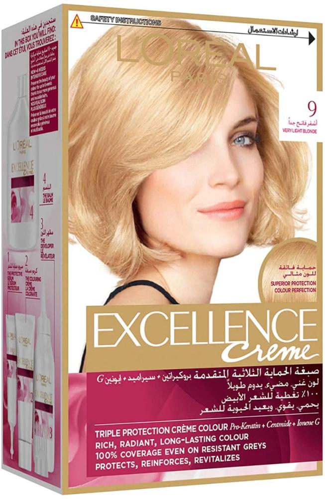 Best Blonde Hair Dye Kit Very Light Blonde Grey Coverage L'Oreal 174ml
