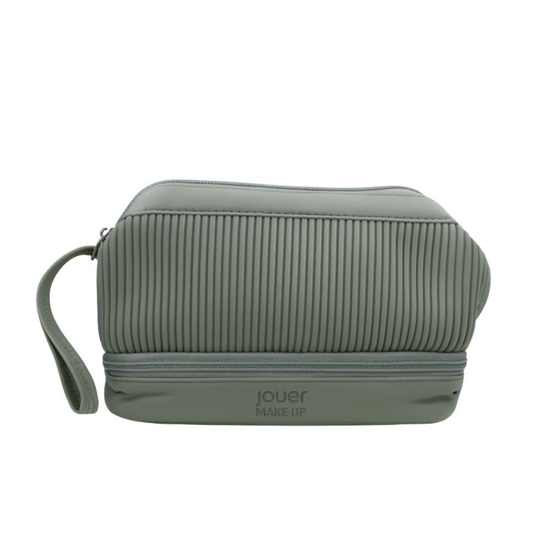 Jouer 904 Ribbed Cosmetic Organizer Makeup Bag for Travel