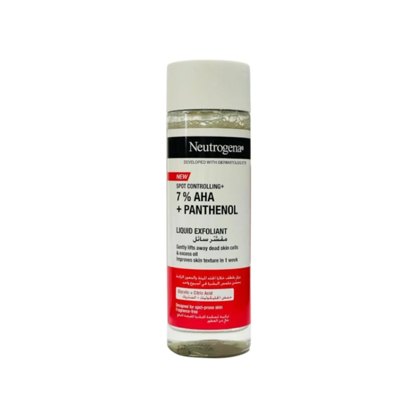 Neutrogena Liquid Scrub with 7% Alpha Hydroxy Acid & Panthenol, 125ml