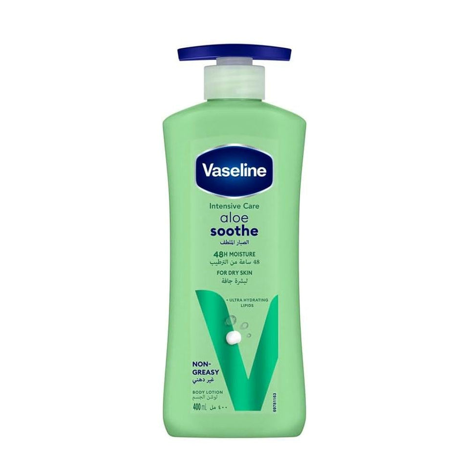 Vaseline Intensive Care Aloe Soothe Body Lotion for Dry Skin 400ml