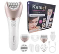 Kemei KM-8001 5-in-1 Electric Hair Removal Device
