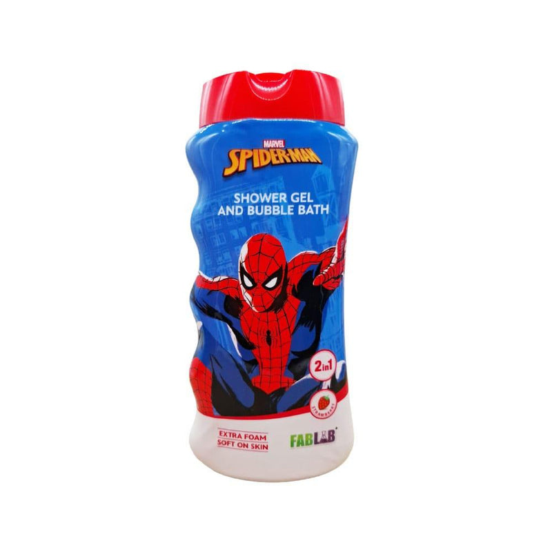 Bubble Bath for Sensitive Skin Strawberry Fab Lab Spiderman 500ml