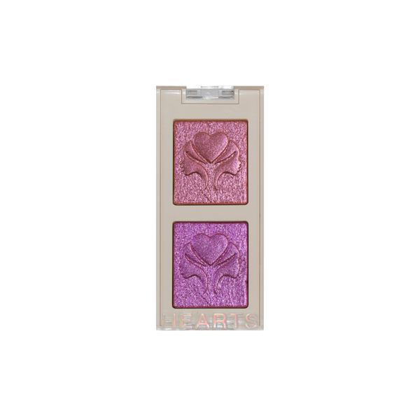 Glitter Eyeshadow For Hooded Eyes Creamy Long-Lasting Solar Drip HEARTS 03