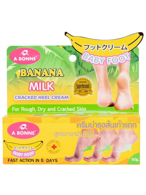 A Bonne Cracked Heel Cream with Shea Butter & Milk Protein - 50g
