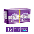 Ultra Thin Sanitary Pads with Wings Double Pack 16 Pads Fam