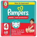 Pampers Active Fit Nappy Pants Size 4 Mega Pack 68 Pants Soft Comfort