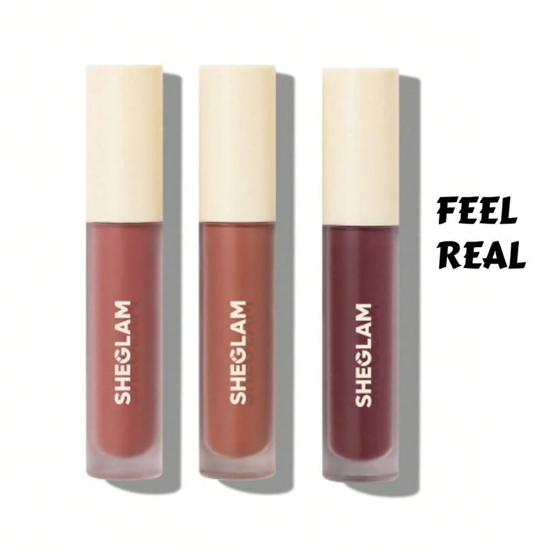 Sheglam Rouge Matte Allure Mini Liquid Lipstick Set, Highly Pigmented