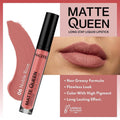 Note Matte Queen Liquid Lipstick, 06 Noble Rose, Long-Lasting Matte