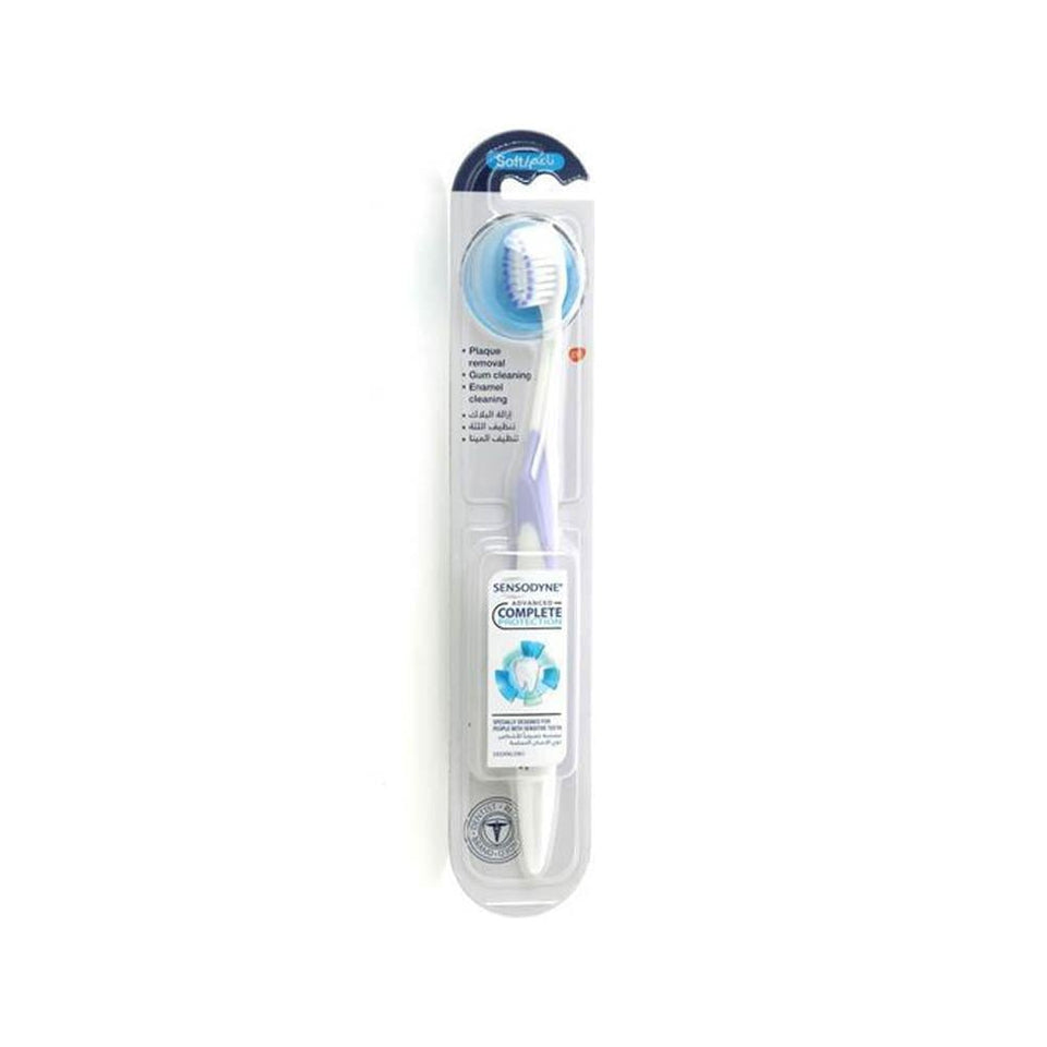 Sensodyne Complete Protection Toothbrush Soft for Sensitive Teeth Gentle Cleaning Brush 1 toothbrush