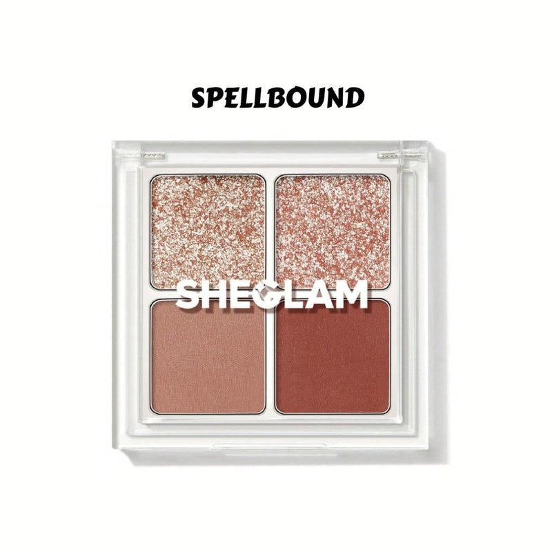 Sheglam Cosmic Crystal Spellbound Eyeshadow Palette Matte Glitter