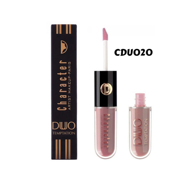 Top Rated Liquid Lipstick Two-Step Glossy Finish Character CDU020