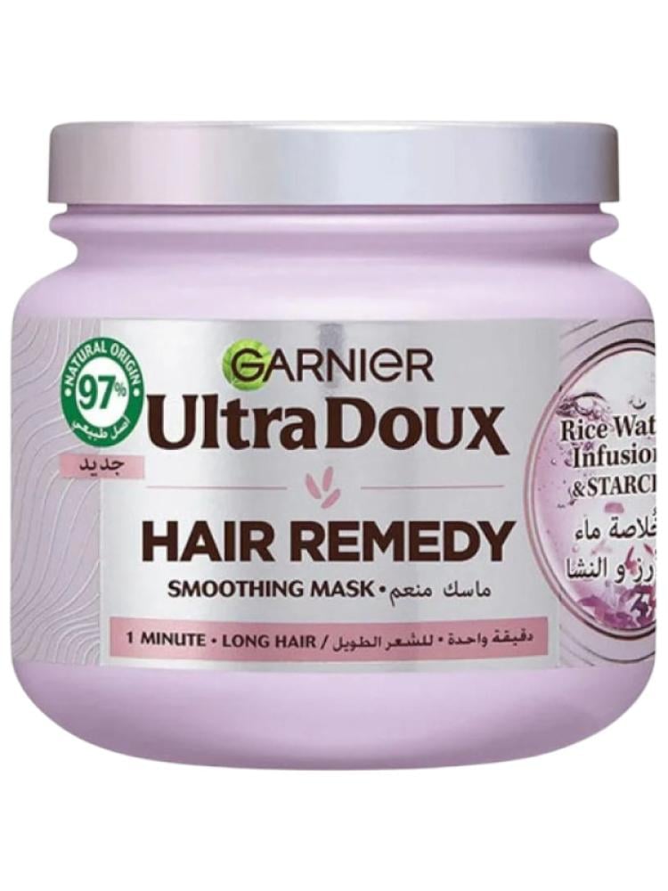 Garnier Ultra Doux Rice Water & Starch Hair Mask - 340 ml
