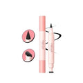 Black Liquid Eyeliner 2-in-1 Waterproof Pen Pink Flash 1.2ml