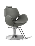 Salon System Sherine Modour Women's Chair - Gray, Stainless Steel