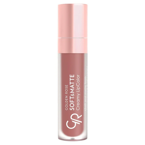 Matte Liquid Lipstick Soft Creamy Formula Shade 107 Golden Rose 5ml