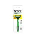 Schick Extreme 3 Blade Razor with Ceramic Coating Aloe Vera Vitamin E 3 Pack