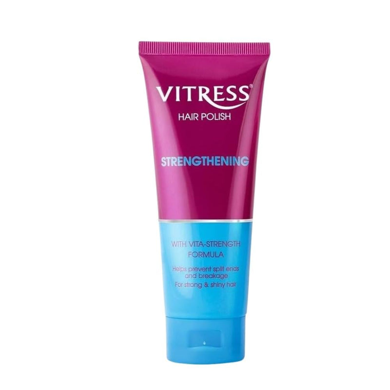 Vitress Hair Strengthening and Shine Cream 100ml Lightweight Frizz Control
