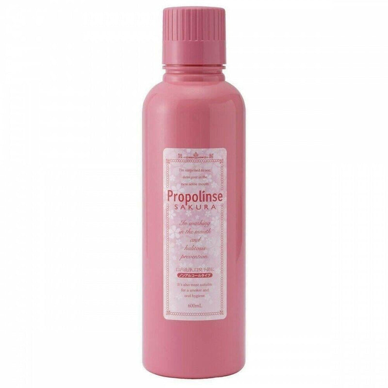 Alcohol Free Mouthwash Sakura Freshness Propolinse 600ml