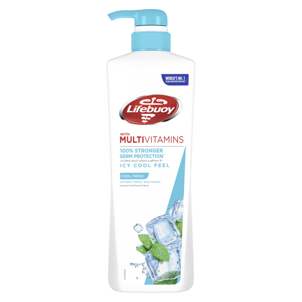 Body Wash Cool Fresh Antibacterial Family Size Lifebuoy 700ml