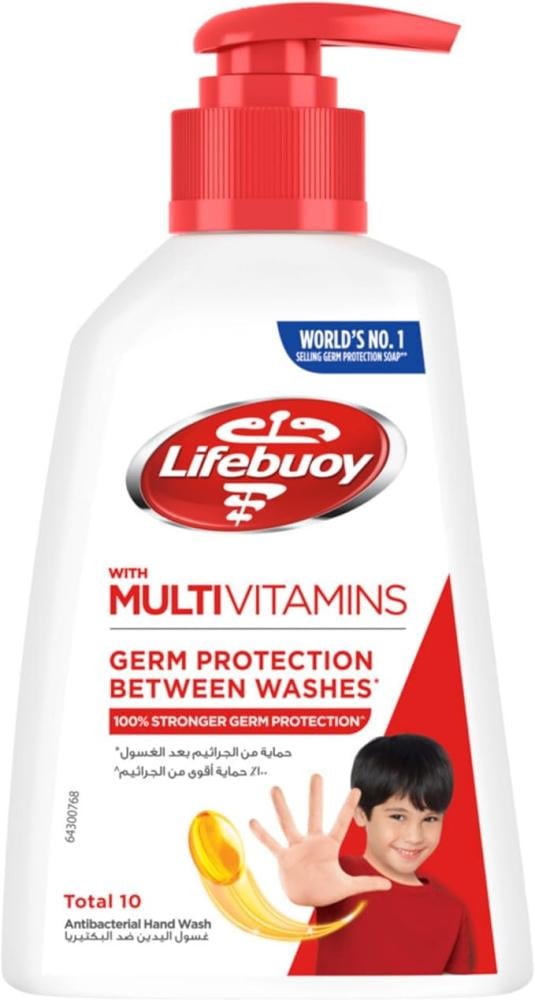 Lifebuoy Hand Wash Total Red Germ Protection Liquid 200ml