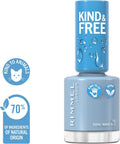 Shop Nail Polish Kind & Free Tidal Wave Blue 152 Rimmel 10ml