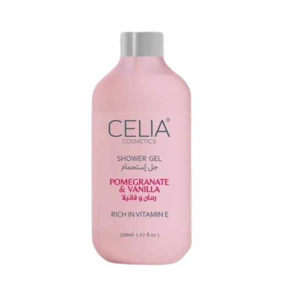 Celia Pomegranate & Vanilla Shower Gel Vitamin E 500ml