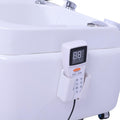 Salon System T098 Pedicure Tub with Jacuzzi & Wheels