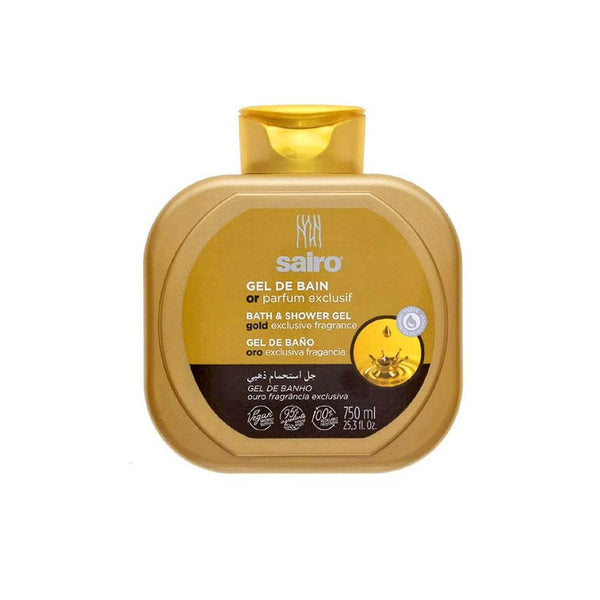 Gold Fragrance Shower Gel Moisturising Body Wash by Sairo 750ml