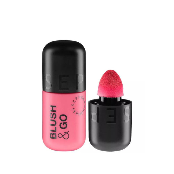 Sephora Matte Liquid Blush and Lip Tint, Shade 02 On the Go, Long-Lasting