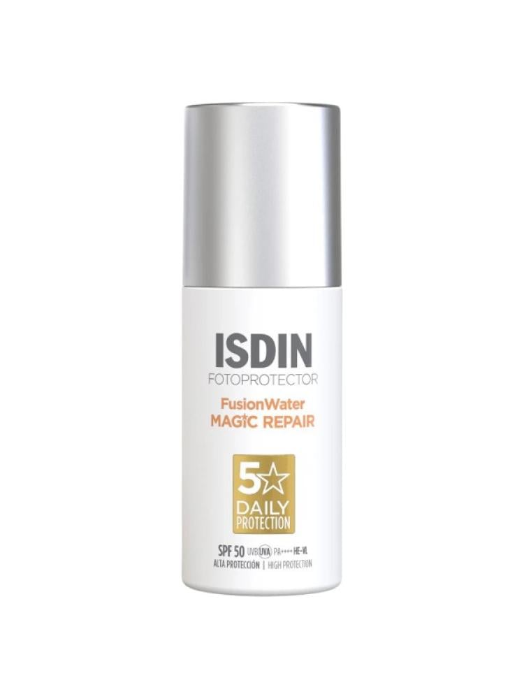 Isdin Fusion Water Magic Sunscreen SPF 50 - Repair & Color - 50ml