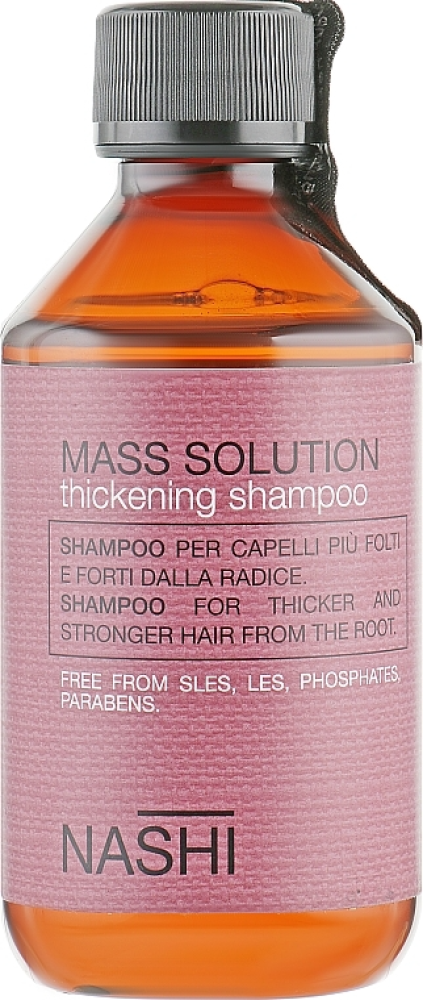 Hair Thickening Shampoo Density Boosting Formula Nashi 250ml