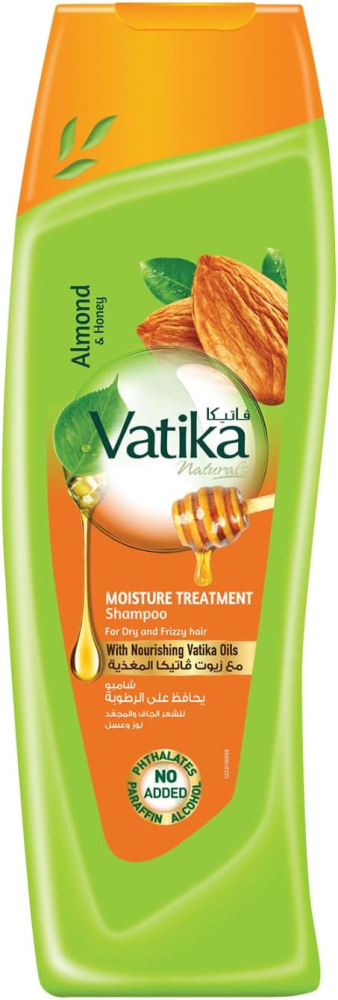 Best Shampoo For Hard Water Moisture Treatment Almond & Honey Vatika 400ml