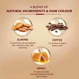 Vatika Oil Fusion Permanent Hair Colour Cream Dark Brown Natural Coverage 03