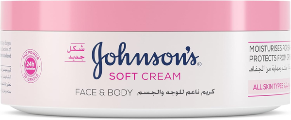 Best Whitening Cream for Face and Body Soft Moisturising Johnson 200ml